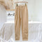 Img 7 - Cotton Blend Women Pants Loose Plus Size Thin Colourful Ankle-Length Straight Casual Pants