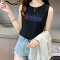Img 9 - Camisole Women Popular Summer Loose Slim Look Cotton Tops Trendy Niche Outdoor Camisole