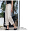 IMG 105 of Casual Pants Women Student Korean Harem Lace Loose bf High Waist Wide Leg Long Pants