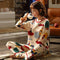 Pajamas Women Cotton Long Sleeved Loungewear Men Thin Summer Sets Sleepwear