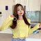 Img 1 - Teens Summer Hong Kong Women Ruffle Sweater Short Cardigan Tops