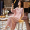 Cotton Pajamas Women Pyjamas Sleeve Length Adorable Doll Collar Princess Loose Plus Size Sleepwear