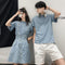 IMG 157 of Niche Trendy Couple Summer Short Sleeve T-Shirt Korean insPopular Elegant Dress Sets