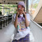 IMG 106 of Round-Neck Short Sleeve T-Shirt Women Summer Korean Loose Student insTops T-Shirt