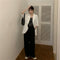 IMG 129 of Blazer Women Summer Korean Casual All-Matching Thin Elegant Loose Three-Quarter Length Sleeves Popular Suit Outerwear