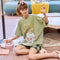 Pajamas Women Summer Cotton Short Sleeve Shorts Thin Cartoon Loungewear INS Popular Inspired Plus Size Outdoor Sets Sleepwear