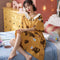 Pyjamas Women Summer Loose Plus Size Pajamas Cotton Princess Doll Collar Pregnant Woman Sleepwear