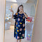 IMG 108 of Summer Women Cotton Cartoon Student Pyjamas Maternity Short Sleeve Synthetic Plus Size Loungewear Sleepwear