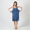 Img 9 - Mid-Length Summer Modal Home Pyjamas Women Loose Plus Size Solid Colored Slip Dress