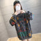 IMG 125 of Sweatshirt Women Korean Loose Alphabets Thin Dye Round-Neck Long Sleeved Outerwear