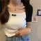 IMG 103 of Silk False Two-Piece Tank Top Women Trendy Outdoor insTops Outerwear