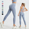 Img 1 - Hip Flattering Barbie Pants Yoga Women Stretchable High Waist Long Fitness Sporty Fitted Pants
