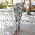 IMG 109 of Women Summer Trendy High Waist Printed Pants Straight Street Style Casual Pants