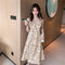 Img 1 - Women Floral Cami Dress Summer Korean Slim Look Trendy A-Line Dress