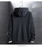 IMG 125 of Long Sleeved T-Shirt Trendy Hooded Sweatshirt Loose Outerwear