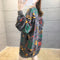 IMG 124 of Sweatshirt Women Korean Loose Alphabets Thin Dye Round-Neck Long Sleeved Outerwear