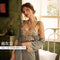 Sexy Pajamas Women Replica Strap Pyjamas Loungewear Three-Piece Sets Sleepwear