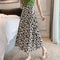 Summer Japanese Floral High Waist A-Line Women Skirt Printed Beach Skirt