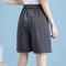 Img 3 - Summer Korean Women Suits Shorts Trendy All-Matching Slim Look Bermuda Casual Pants