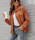 IMG 104 of Europe Women Jacket Single-Breasted Casual Shirt Outerwear