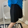 Img 7 - Summer Korean Casual Shorts Women Thin INS High Waist Minimalist LooseSport Pants All-Matching Outdoor Bermuda Shorts