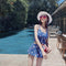 Fresh Looking Swimsuit Women Student Slim Look Sets Two Piece Korean Sweet Adorable Swimwear