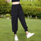 Summer Silk Anti Mosquito Pants Thin Cooling Casual Loose Lantern Jogger Beach Women Home Sleepwear