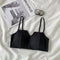 Img 8 - Sexy Bare Back Bra Women Student Korean No Metal Wire Sweet Look Strap Sporty Anti-Exposed