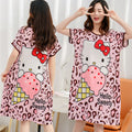 Img 34 - Pajamas Women Summer Loose Pyjamas Korean Adorable Plus Size Teenage Girl Pregnant Woman Loungewear