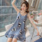 Summer Pyjamas Women Strap Pad Mid-Length Sweet Look Adorable Fresh Looking Teens Pajamas Loungewear Princess Sleepwear