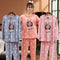 Pajamas Women Cotton Long Sleeved Casual Two-Piece Sets Plus Size Loungewear Sleepwear