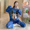 Pajamas Women Sleeve Length Pants Korean Cartoon Loose Plus Size Adorable Two-Piece Sets Loungewear Sleepwear