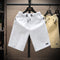 Summer Teens Casual Beach Pants Solid Colored Slim Look knee length Sporty Cargo Korean Trendy Men Shorts