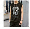 IMG 163 of Men Tank Top Trendy Hip-Hop Handsome Summer Young Sporty Vest Undershirt Tops Thin Printed te Tank Top