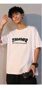 Img 11 - Summer Men Korean Popular Loose Casual Round-Neck Tops Solid Colored Short Sleeve T-Shirt