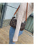 IMG 155 of Korean Office Slim Look Solid Colored Under Stand Collar Sweater Women Outerwear