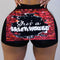 Img 3 - D Popular Europe Women Sexy Fitted Shorts Pattern Printed Yoga Pants