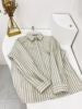Img 3 - Matching Popular Inspired British College Striped Seashell Long Sleeved Shirt