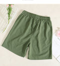 IMG 113 of Summer Women Cotton Blend Loose Casual Pants Plus Size Shorts