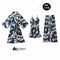 Pajamas Sets Women Korean Personality Printed Loungewear Five-Piece Sleepwear