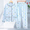 Popular Pajamas Women Long Sleeved Cardigan Lapel Korean Knitted Loungewear Two-Piece Sets Plus Size Sleepwear