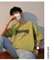Img 16 - Summer Men Korean Popular Loose Casual Round-Neck Tops Solid Colored Short Sleeve T-Shirt