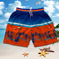 Img 25 - Summer Men Beach Holiday Casual Trendy Coconut Trees Shorts Beachwear