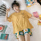 Pajamas Women Summer Short Sleeve Korean Student Thin Plus Size Adorable Cartoon Outdoor Loungewear Sets Sleepwear