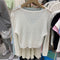 IMG 112 of Country Knitted Cardigan Thin Women Silk Loose Matching Sunscreen Summer Short Tops Long Sleeved Outerwear
