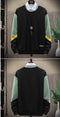 IMG 109 of Long Sleeved Sweatshirt Teens Spliced Tops Outerwear