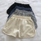 IMG 125 of Running Shorts Women Korean Loose Casual Student Wide Leg Alphabets Embroidery Home Yoga Hot Pants Sleepwear