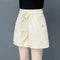 Img 8 - Shorts Women Summer Loose High Waist Slim Look Casual Wide Leg A-Line Outdoor ins