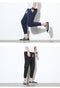 IMG 114 of Men Casual Pants Teens Summer Harem Slim-Fit Loose Japanese Ankle-Length Pants