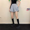 IMG 117 of Shorts Women Summer Loose Korean High Waist Sporty Casual Pants Home Pajamas insknee length Activewear